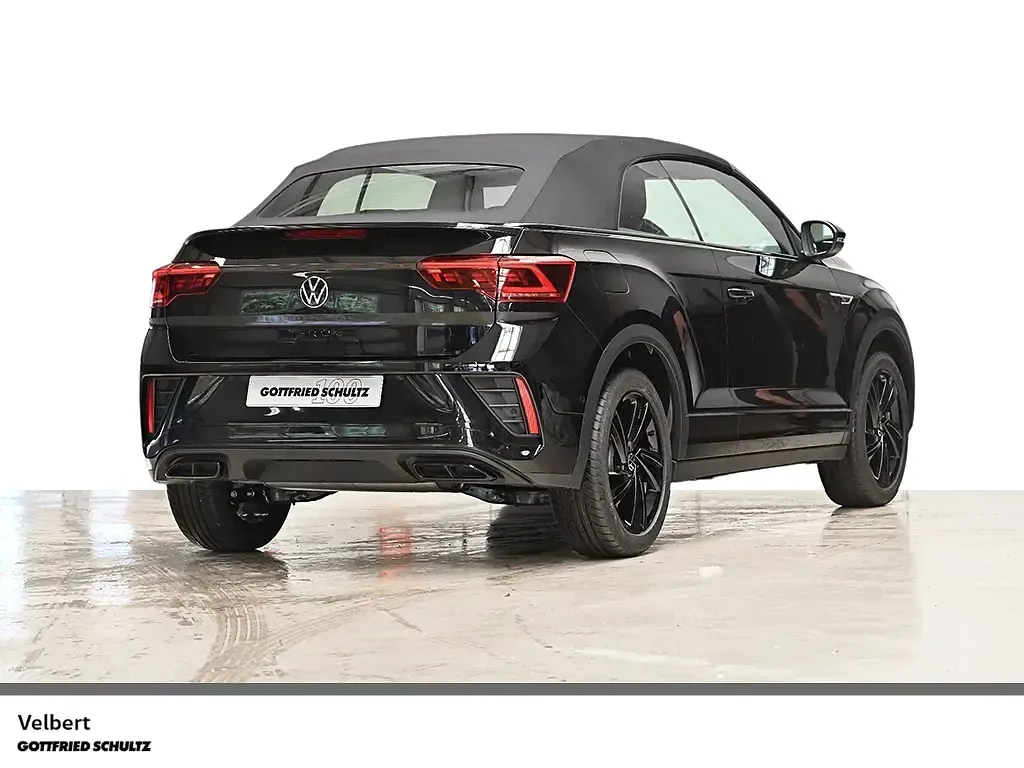 Neu VW T-Roc Cabriolet R-line 150 PS (110 kW) 2026 Schwarz Cabrio