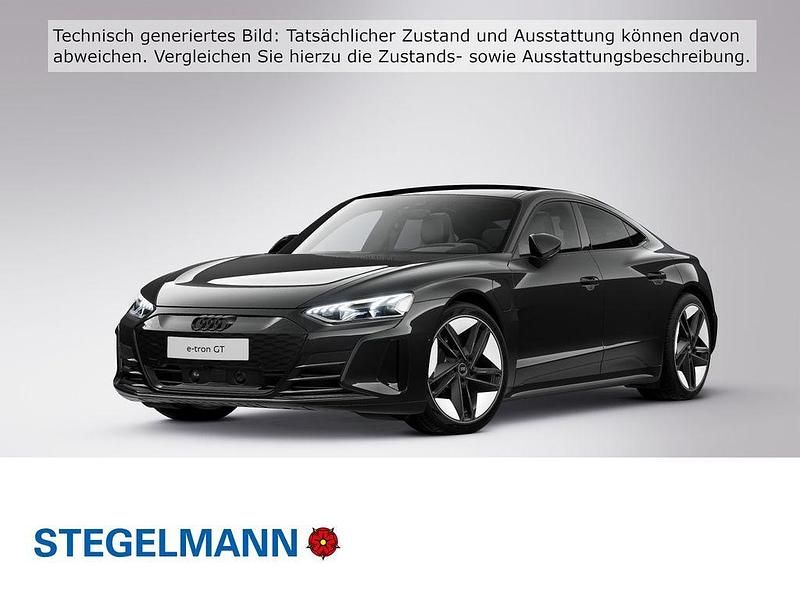 Mythosschwarz metallic Gebraucht 2022 Audi e-tron GT quattro Sport Limousine | 56.990 € (Fairer Preis) - Bild 1/4
