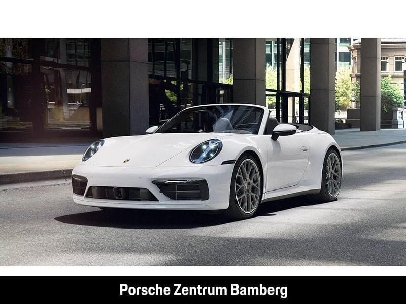 Weiß Gebraucht 2023 Porsche 911 Carrera 4S Cabriolet Chrono Cabrio | 145.992 € (Fairer Preis) - Bild 1/4