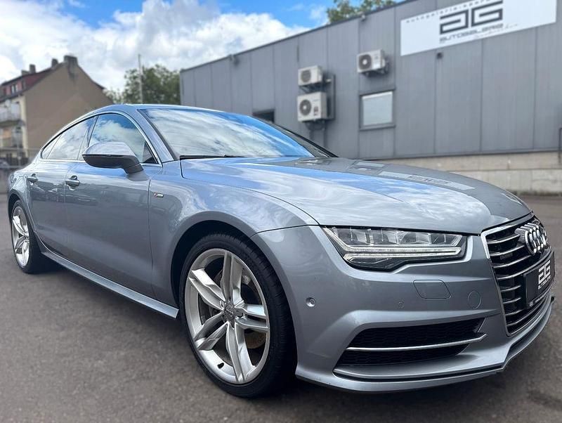 Grau Gebraucht 2018 Audi A7 Sportback S-Line Kleinwagen | 31.990 € (Fairer Preis) - Bild 1/4