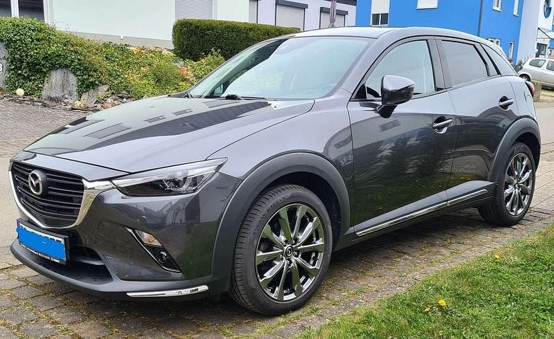 Gebraucht Mazda CX-3 Edition 121 PS (88 kW) 2020 Grau SUV