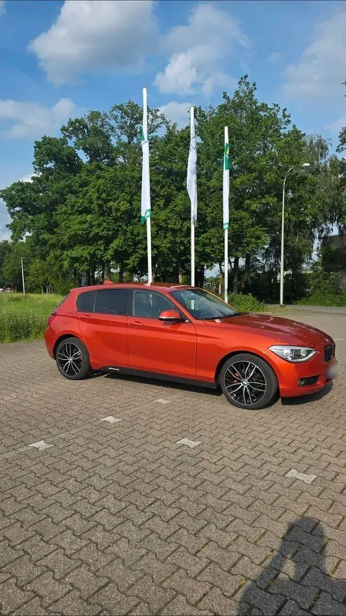 Gebraucht BMW 116 136 PS (100 kW) 2014 Orange Kleinwagen