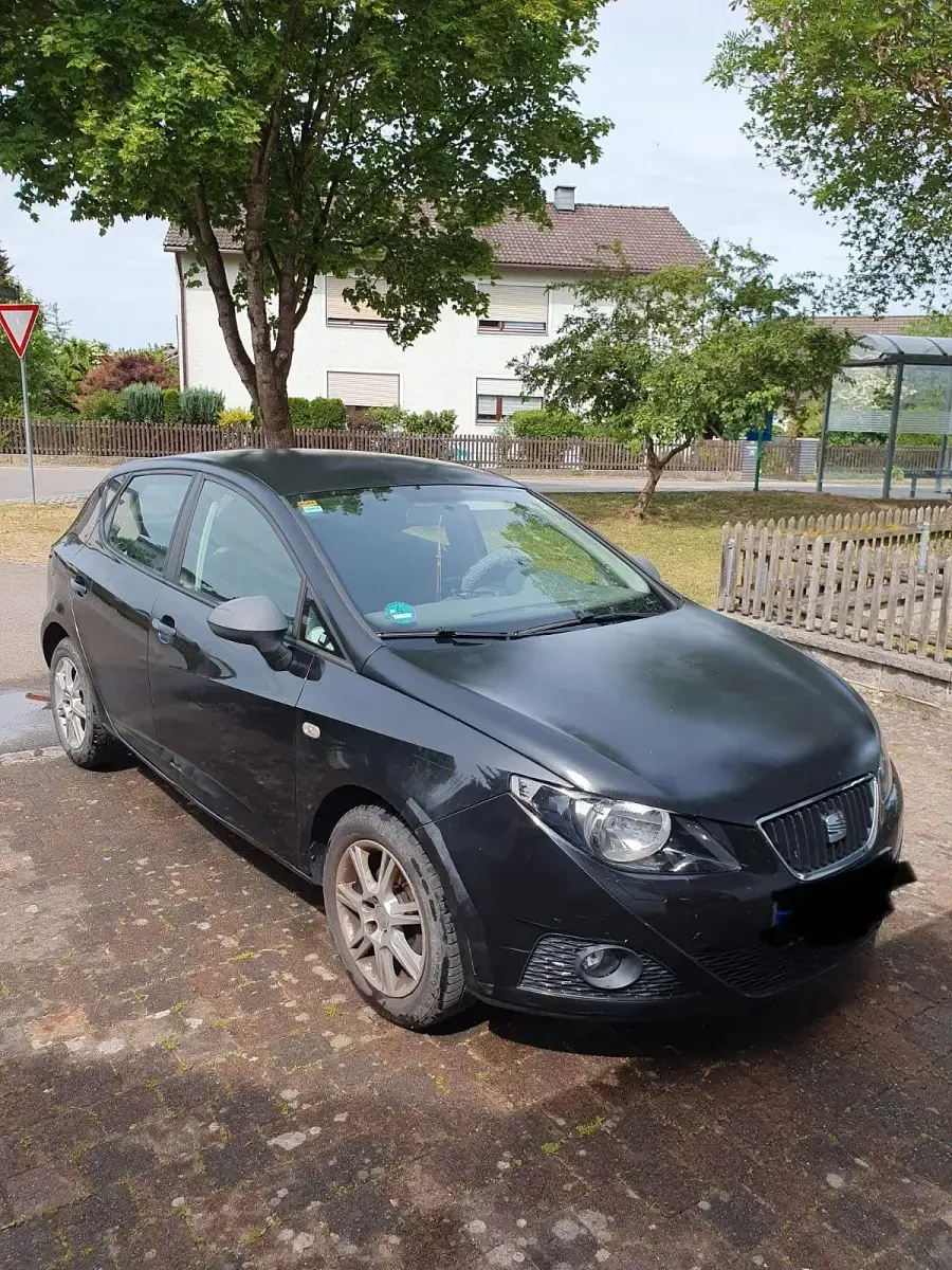 Gebraucht Seat Ibiza 85 PS (62 kW) 2011 Schwarz Kleinwagen