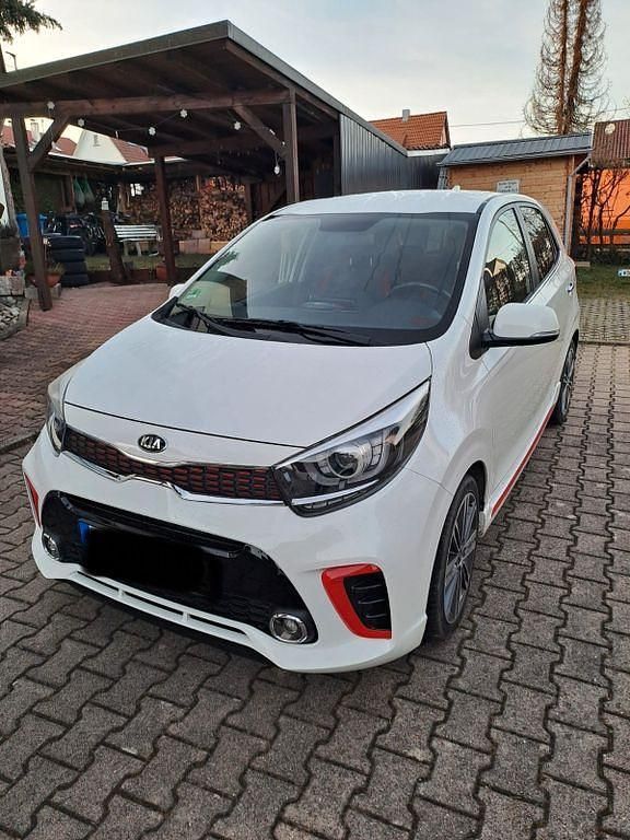 Weiß Gebraucht 2020 Kia Picanto GT-Line Kleinwagen | 11.600 € (Guter Preis) - Bild 1/4