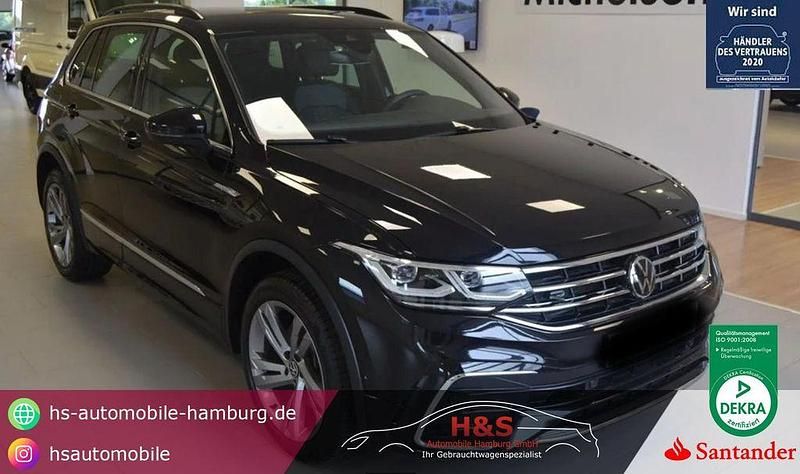 Schwarz Gebraucht 2023 VW Tiguan R-line SUV | 37.900 € (Fairer Preis) - Bild 1/4