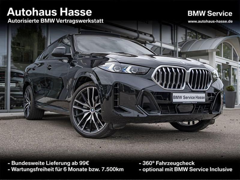 Black sapphire metallic Gebraucht 2024 BMW X6 M Sport SUV | 87.980 € (Superpreis) - Bild 1/4