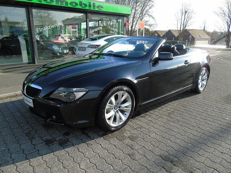 Schwarz Gebraucht 2007 BMW 630 Cabriolet Performance Cabrio | 11.900 € (Guter Preis) - Bild 1/4