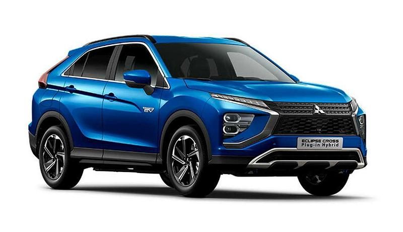 Laser blau metallic Gebraucht 2022 Mitsubishi Eclipse Cross Plus SUV | 24.800 € (Fairer Preis) - Bild 1/4