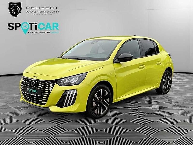 Gelb Gebraucht 2024 Peugeot 208 Allure Kleinwagen | 20.490 € (Teuer) - Bild 1/4