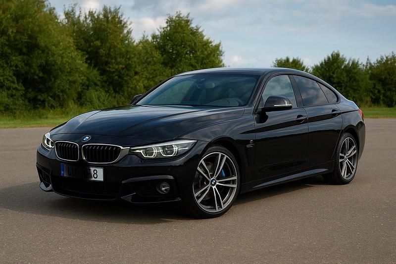 Schwarz Gebraucht 2018 BMW 430 Gran Coupé M Sport Coupé | 27.000 € (Teuer) - Bild 1/4