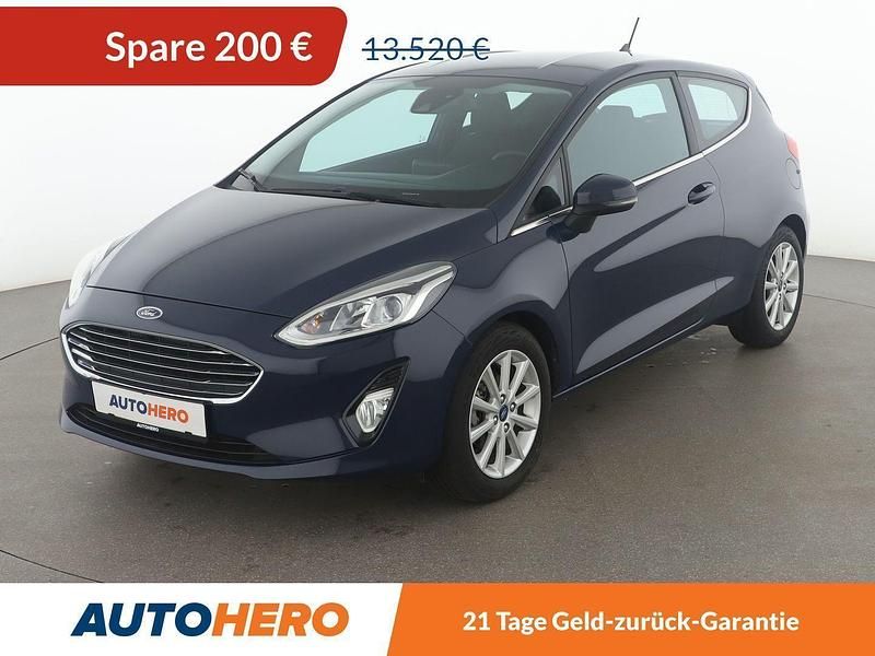 Blau Gebraucht 2020 Ford Fiesta Titanium Kleinwagen | 12.990 € (Guter Preis) - Bild 1/3