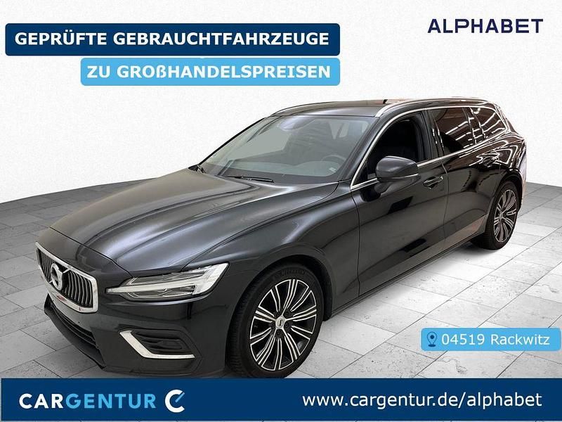 Onyx schwarz Gebraucht 2022 Volvo V60 Kombi | 23.690 € (Superpreis) - Bild 1/4