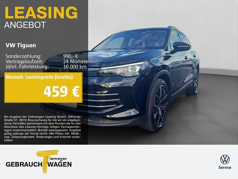 Schwarz Gebraucht 2025 VW Tiguan Elegance SUV | 45.770 € (Superpreis) - Bild 1/4