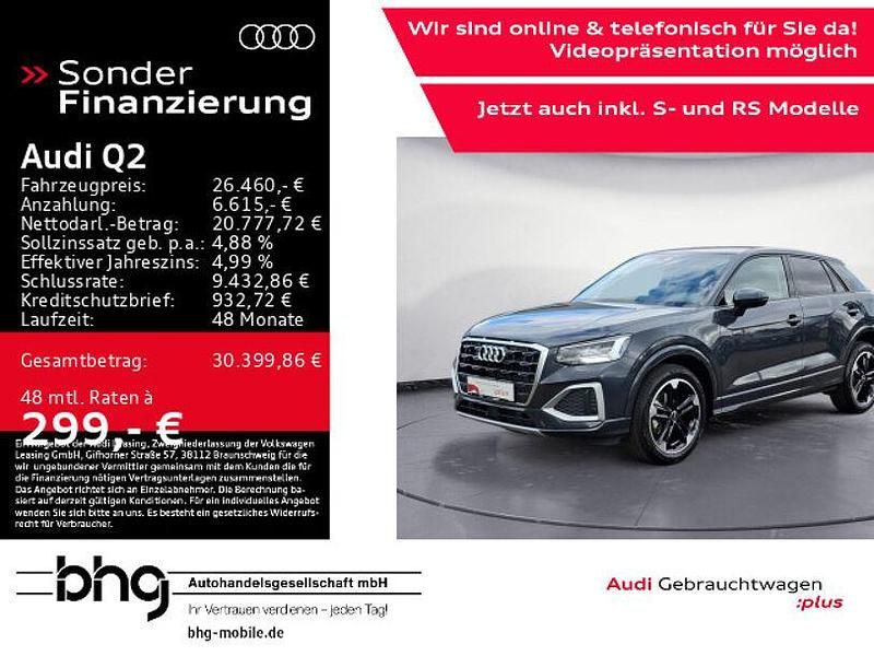 Grau Gebraucht 2024 Audi Q2 Advanced Plus SUV | 26.460 € (Fairer Preis) - Bild 1/4
