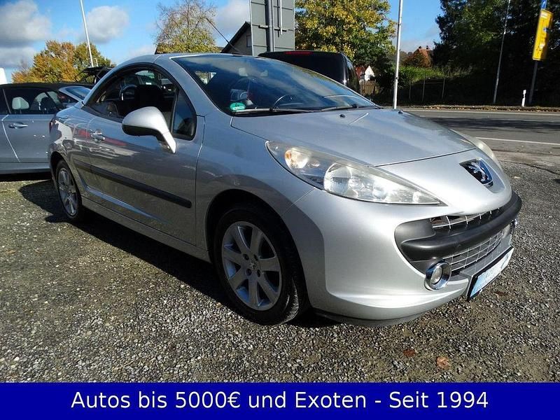 Gebraucht Peugeot 207 CC Filou 120 PS (88 kW) 2007 Silber Cabrio
