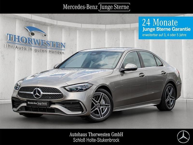 Silber Gebraucht 2024 Mercedes C300 Advanced Plus Limousine | 44.790 € (Fairer Preis) - Bild 1/4