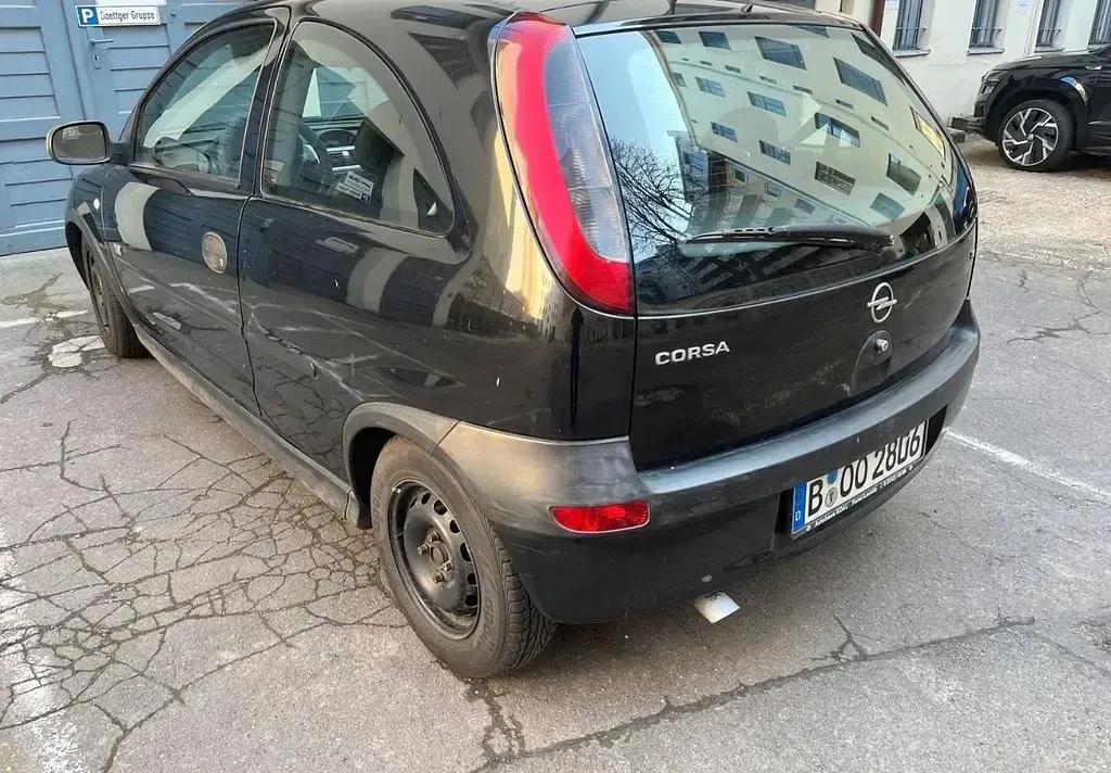 Gebraucht Opel Corsa 75 PS (55 kW) 2003 Schwarz Kleinwagen
