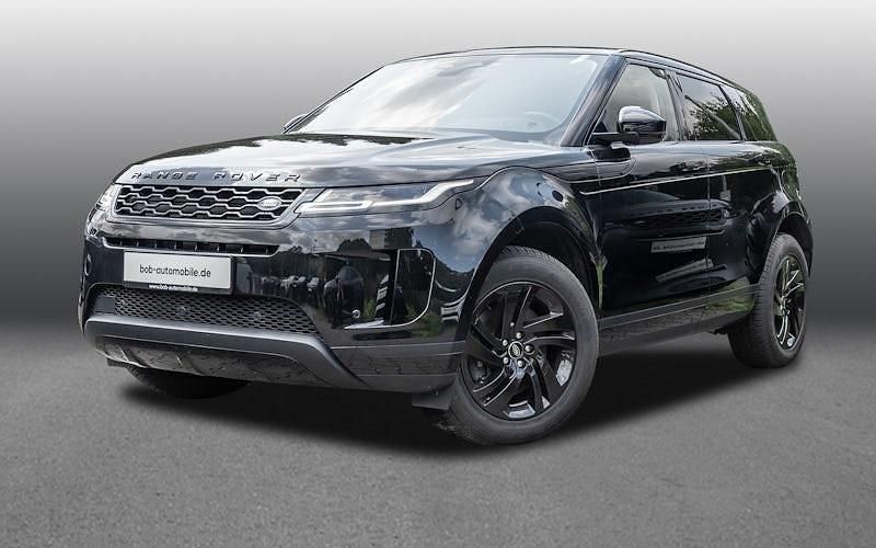 Santorini black (schwarz) (schwarz) Gebraucht 2022 Land Rover Range Rover evoque SE SUV | 39.810 € (Fairer Preis) - Bild 1/4