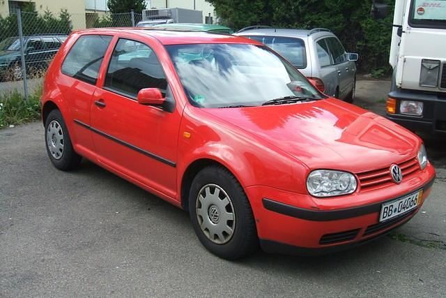 Gebraucht VW Golf IV 75 PS (55 kW) 1998 Rot Limousine