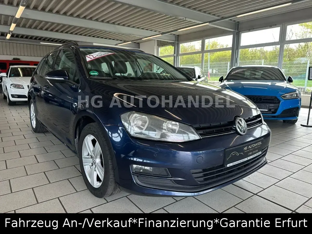 Gebraucht VW Golf VII 110 PS (80 kW) 2015 Blau Kombi