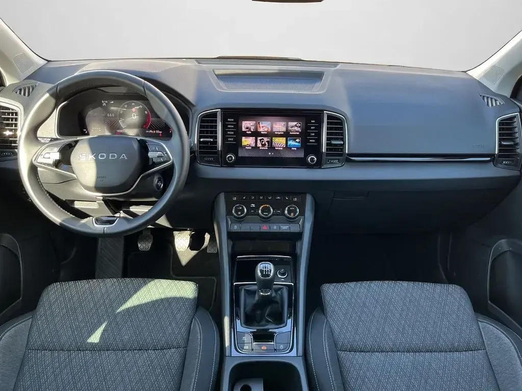 Gebraucht Skoda Karoq Selection 150 PS (110 kW) 2025 Blackmagic perleffekt (metallic) SUV