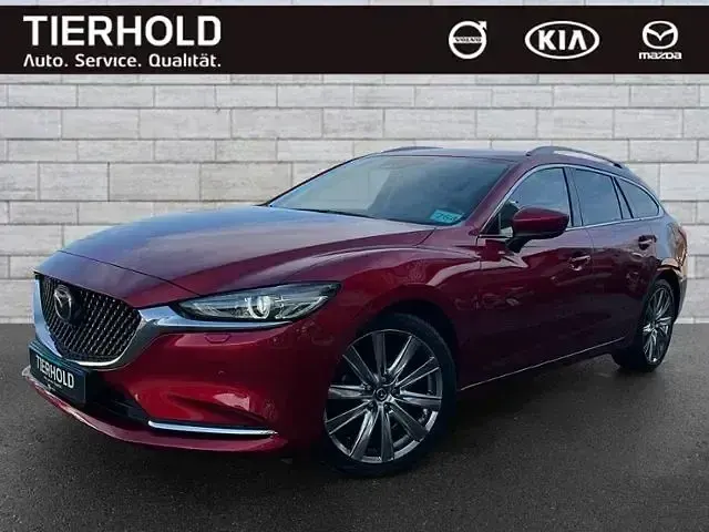 Gebraucht Mazda 6 Exclusive-Line 165 PS (121 kW) 2024 Soul red crystal m Kombi