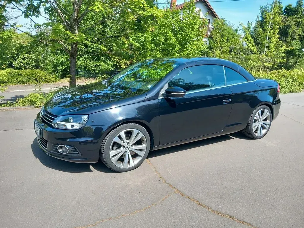 Occasion VW Eos Exclusive 140 PK (102 kW) 2012 Zwart Cabriolet
