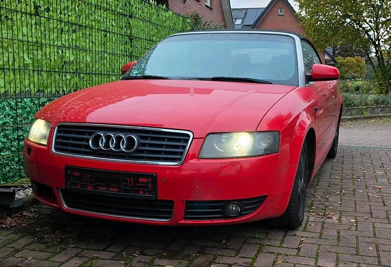 Rot Gebraucht 2005 Audi A4 Cabriolet S-Line Cabrio | 2.200 € (Superpreis) - Bild 1/4