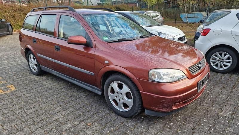 Usata Opel Astra Selection 125 CV (91 kW) 2000 Rosso Berlina