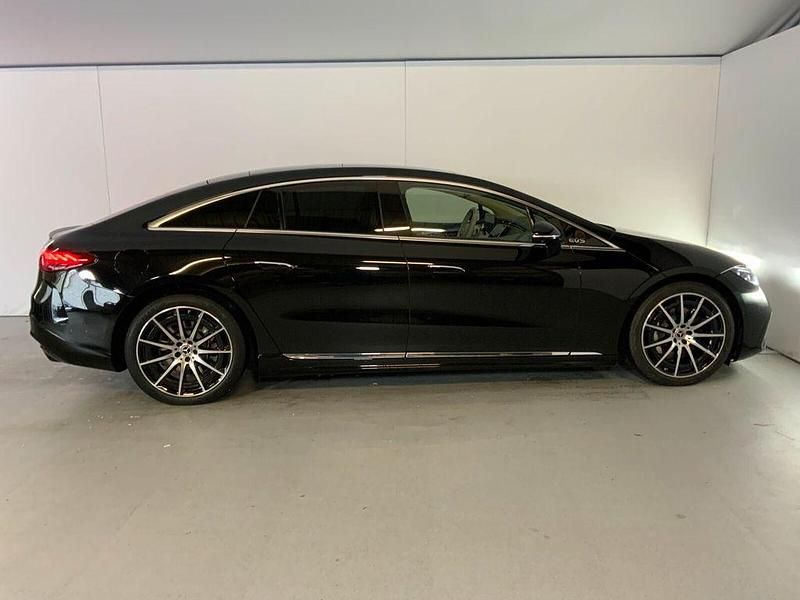 Gebraucht Mercedes EQS450+ Premium 244 kW (333 PS) 2022 Metalliclack obsidianschwarz metallic Limousine