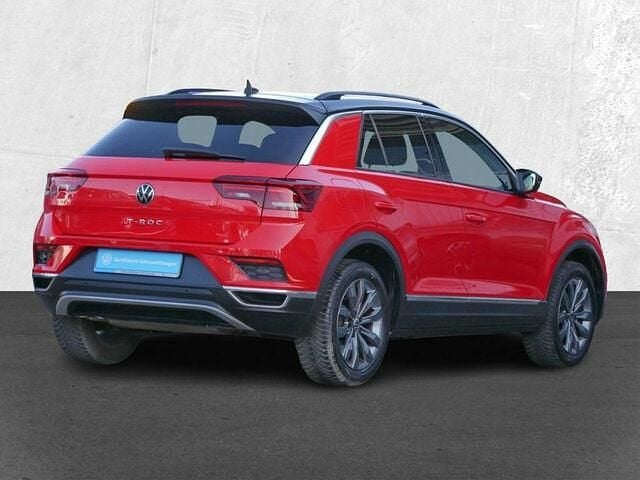 Gebraucht VW T-Roc Highline 150 PS (110 kW) 2021 Flashrot/schwarz SUV
