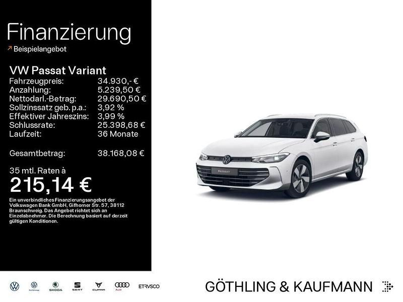 Oryxweiß perlmutteffekt Gebraucht 2025 VW Passat Business Kombi | 34.930 € (Superpreis) - Bild 1/4