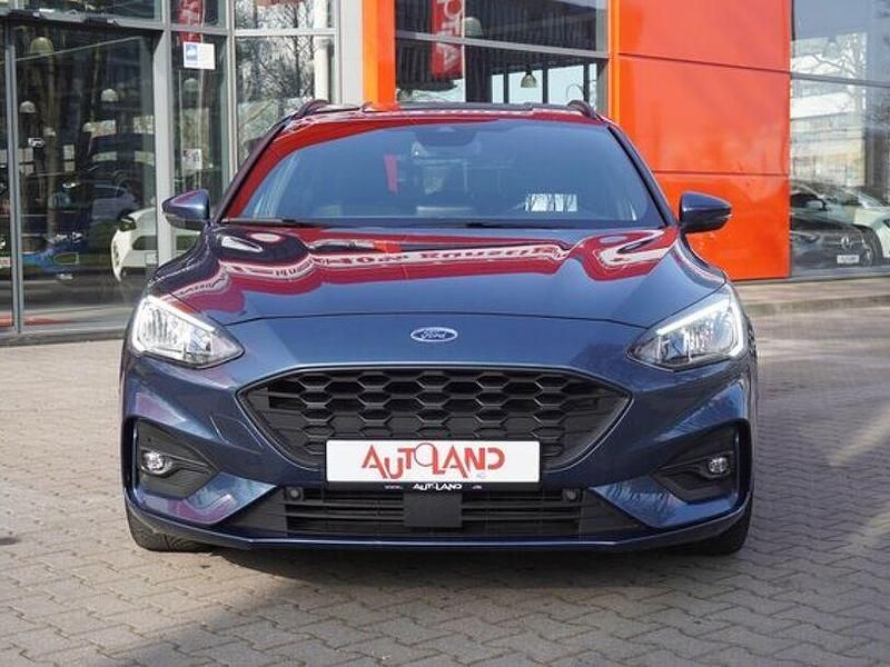 Gebraucht Ford Focus ST-Line 125 PS (91 kW) 2019 Blau Kombi