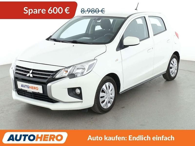 Alpine white Gebraucht 2022 Mitsubishi Space Star Spirit Kleinwagen | 8.380 € (Fairer Preis) - Bild 1/3