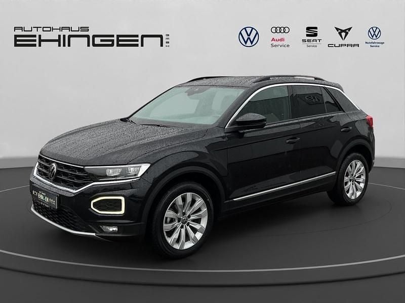 Schwarz Gebraucht 2021 VW T-Roc Sportline SUV | 22.888 € (Fairer Preis) - Bild 1/3