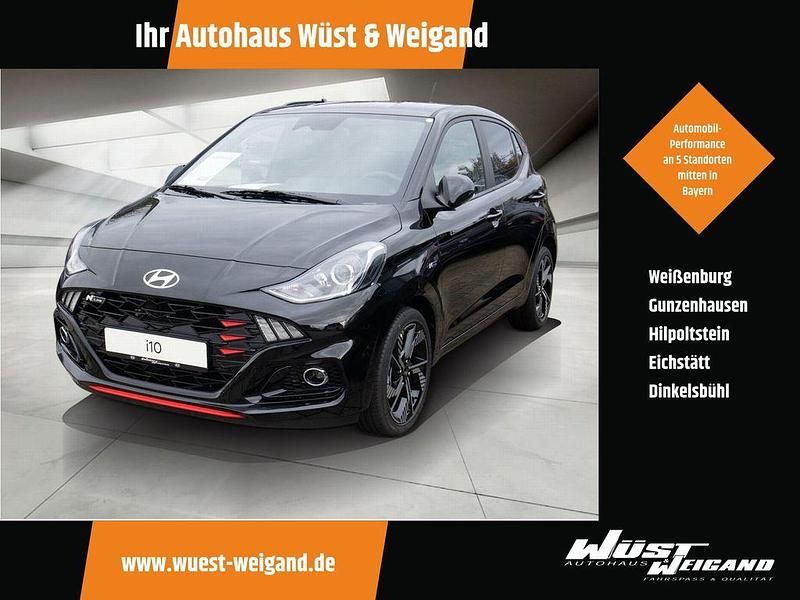 Schwarz Neu 2025 Hyundai i10 N Line Kleinwagen | 20.690 € (Fairer Preis) - Bild 1/4