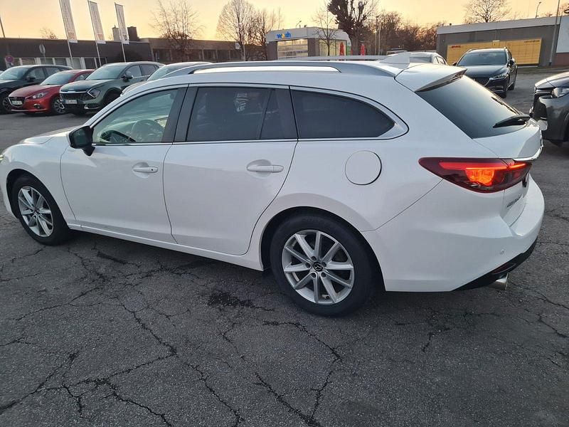 Gebraucht Mazda 6 Exclusive-Line 150 PS (110 kW) 2017 Weiß Kombi