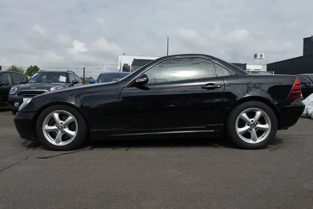 Gebraucht Mercedes SLK320 218 PS (160 kW) 2000 Schwarz Cabrio