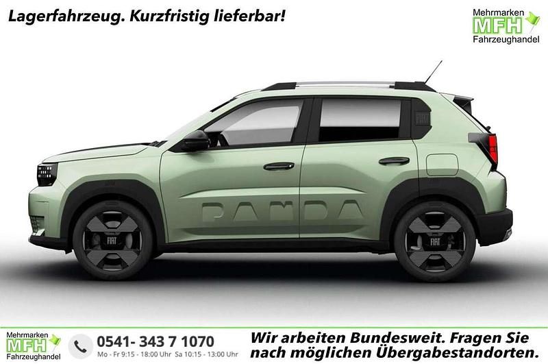 Acqua blau Neu 2025 Fiat Grande Panda La Prima Kleinwagen | 23.363 € (Fairer Preis) - Bild 1/4
