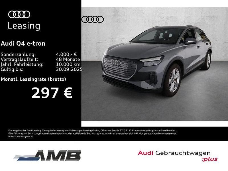 Kieselgrau Gebraucht 2024 Audi Q4 e-tron SUV | 36.480 € (Guter Preis) - Bild 1/3