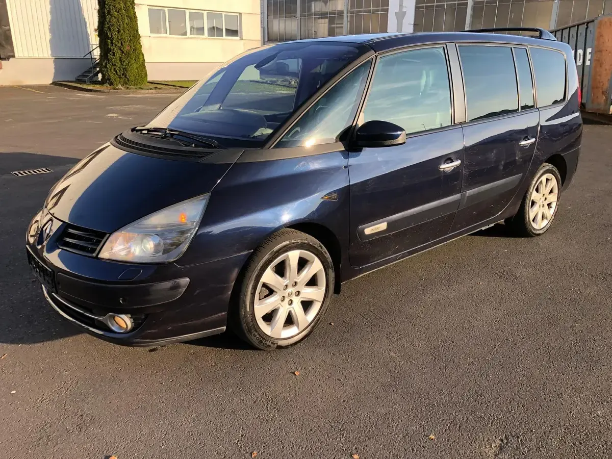 Gebraucht Renault Espace 241 PS (177 kW) 2008 Blau Van / Kleinbus
