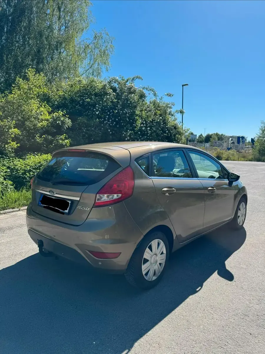 Gebraucht Ford Fiesta Titanium 82 PS (60 kW) 2012 Braun Kleinwagen