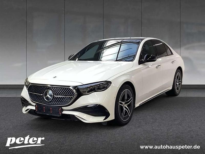 Unilack polarweiß Gebraucht 2025 Mercedes E200 AMG Limousine | 63.360 € - Bild 1/3