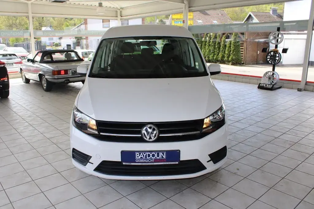 Usata VW Caddy 125 CV (91 kW) 2018 Bianco Monovolume
