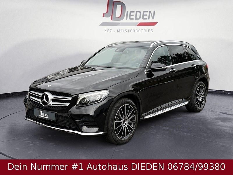 Schwarz Gebraucht 2018 Mercedes GLC250 AMG SUV | 27.990 € (Fairer Preis) - Bild 1/4
