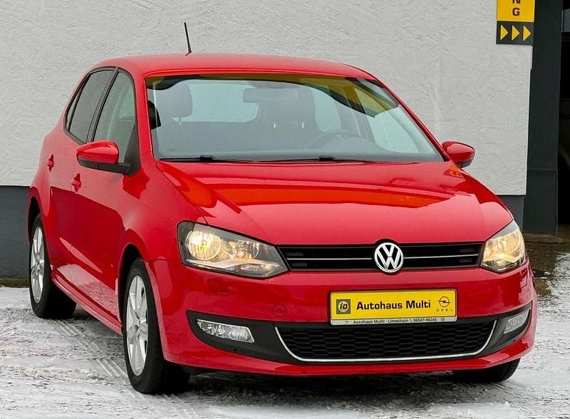Gebraucht VW Polo Highline 86 PS (63 kW) 2009 Rot Limousine