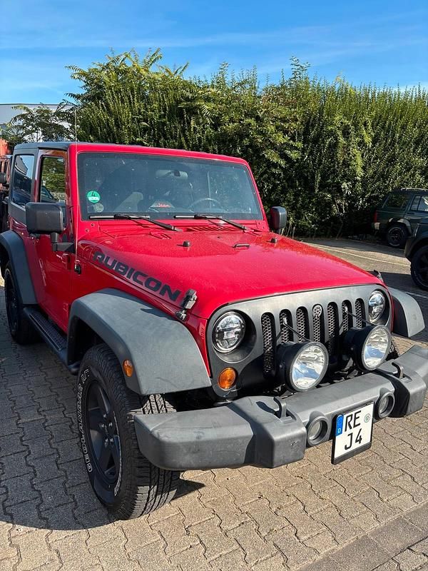 Rot Gebraucht 2008 Jeep Wrangler SUV | 22.900 € (Fairer Preis) - Bild 1/4