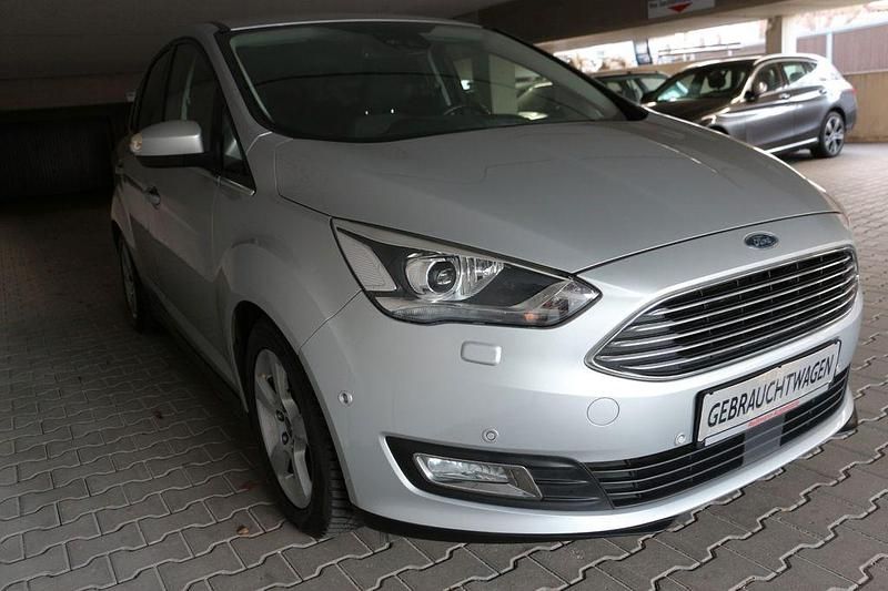Gebraucht Ford C-MAX Titanium 150 PS (110 kW) 2018 Silber Van / Kleinbus