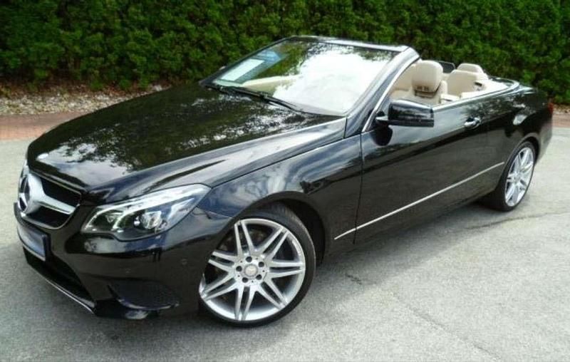 Schwarz Gebraucht 2013 Mercedes E350 Cabrio | 22.500 € (Fairer Preis) - Bild 1/4