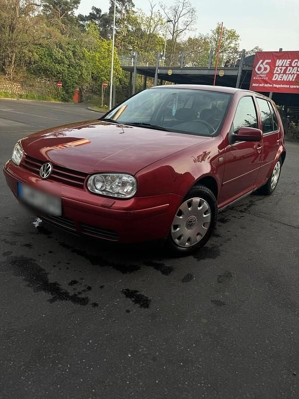 Rot Gebraucht 1999 VW Golf IV Kleinwagen | 1.199 € (Fairer Preis) - Bild 1/4